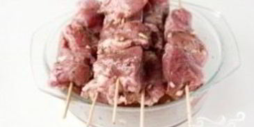 шашлык на шпажках в духовке