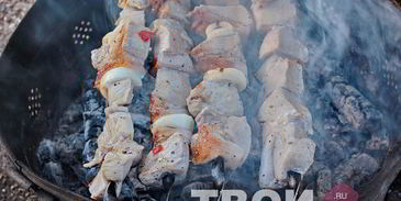шашлык с уксусом