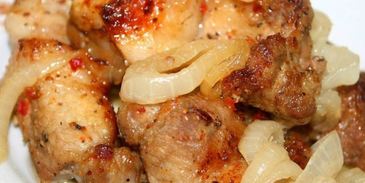 шашлык в духовке из свинины в рукаве