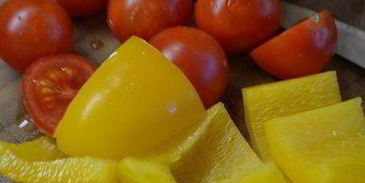 шашлыки из рубленного мяса с овощами