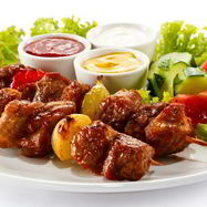 Рецепт Свиного шашлыка в маринаде из уксуса, майонеза и горчицы