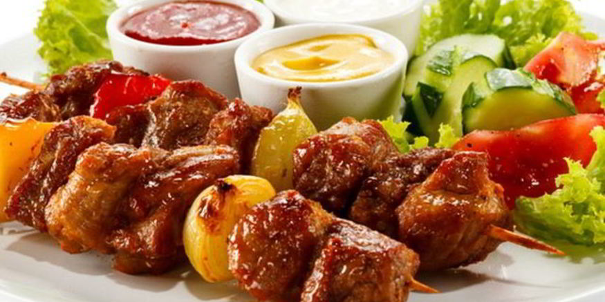 Рецепт свиного шашлыка в маринаде из уксуса, майонеза и горчицы