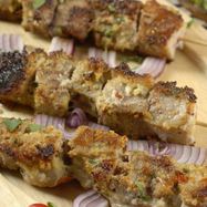 Рецепт Свиных шашлыков в кокосовой стружке