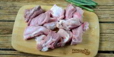 тайский шашлычок на шпажках