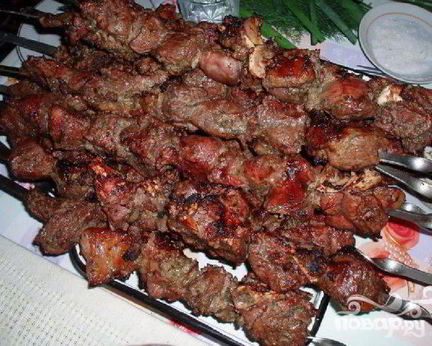 Вкусный шашлык из свинины