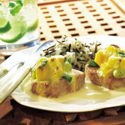 Карибский шницель