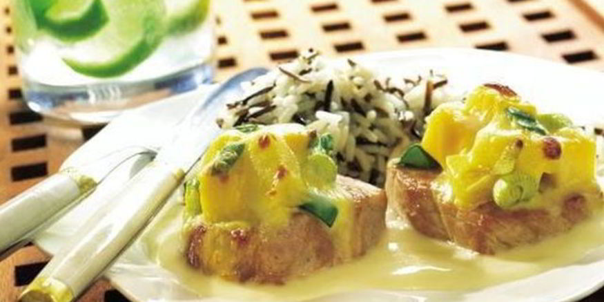 Рецепт карибского шницеля