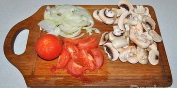 шницель из индейки по-милански