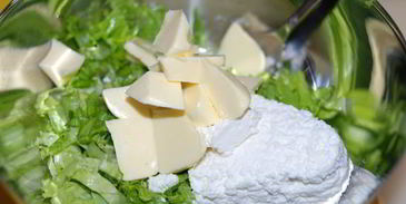 шницель из индейки с зеленью