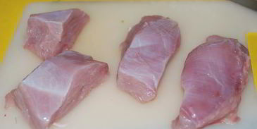 шницель из индейки с зеленью