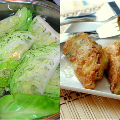 Шницель из капусты