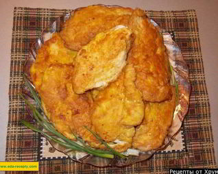 Шницель из куриной грудки