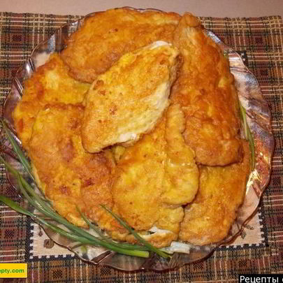 Шницель из куриной грудки