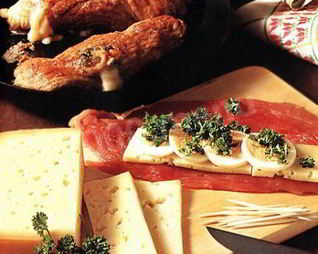 Шницель из свинины на сковороде по-датски