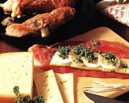 Шницель из свинины на сковороде по-датски