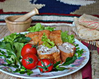 Шницель из свинины по-карагеоргиевски