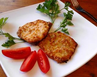 Шницель из свинины в духовке