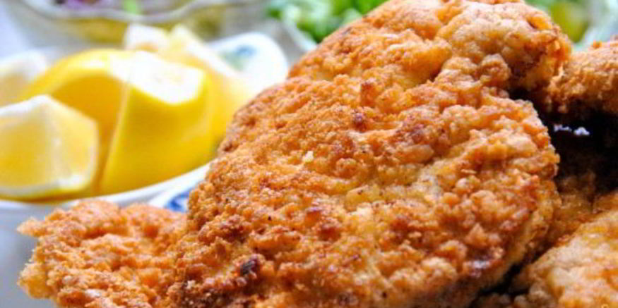 Рецепт шницеля из свинины