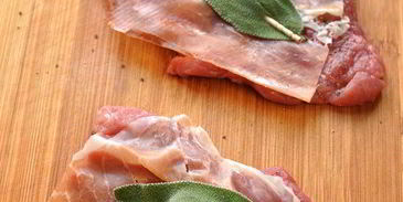 шницель из телятины с прошутто и шалфеем