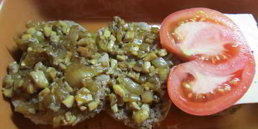 шницель по-флорентийски с шампиньонами