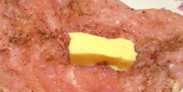 шницель по-министерски с маслом