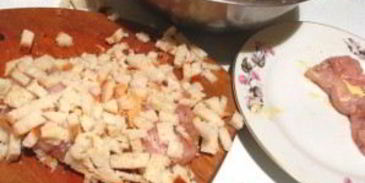 шницель по-министерски с маслом