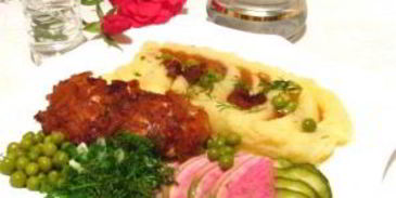 шницель по-министерски с маслом