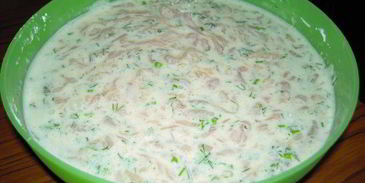 шницель по-венециански с легким салатиком из кукурузы