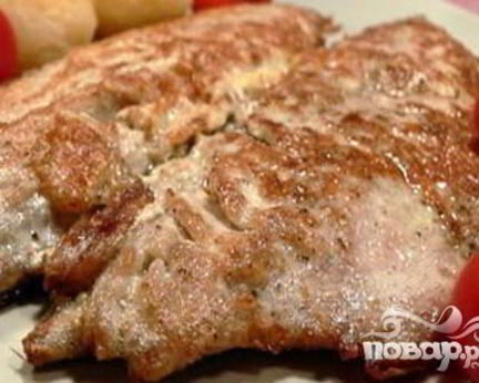 Шницель со скумбрией