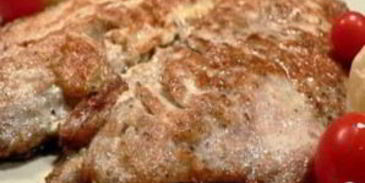 шницель со скумбрией