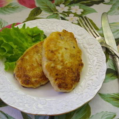 Шницель в кляре