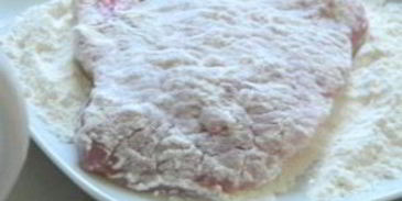 шницель в панировке