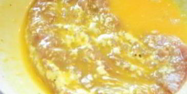 шницель в панировке