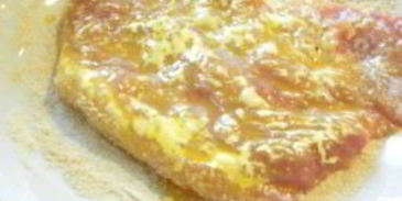 шницель в панировке