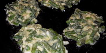 шницель вегетарианский из стручковой фасоли