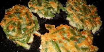 шницель вегетарианский из стручковой фасоли