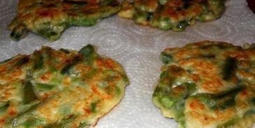 шницель вегетарианский из стручковой фасоли