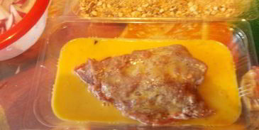 венские ореховые шницели со сливочным картофельным салатом