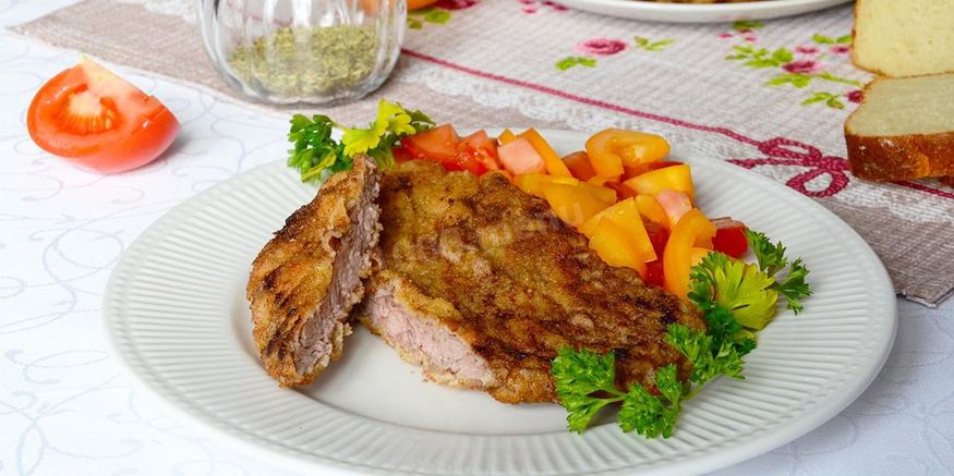 Рецепт венского шницеля классического