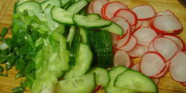 венский шницель с картофельным салатом