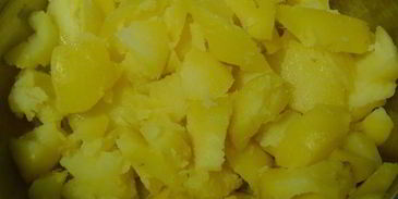 венский шницель с картофельным салатом