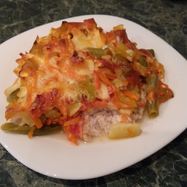 Рецепт Куриного стейка в духовке с овощами