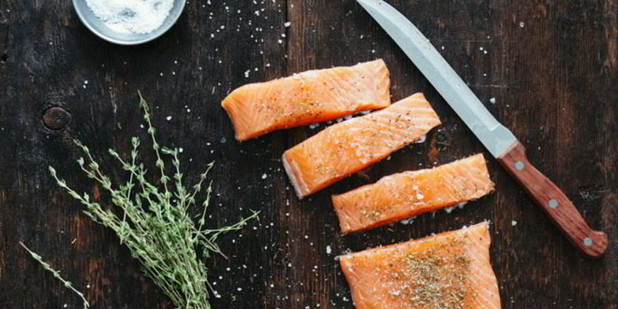 Рецепт сочного стейка из горбуши