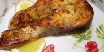 стейк из форели