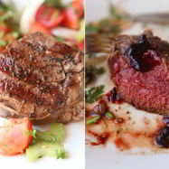 Рецепт Стейка из говядины с классическим винным соусом