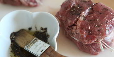 стейк из говядины с классическим винным соусом