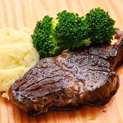 Стейк из говядины в духовке