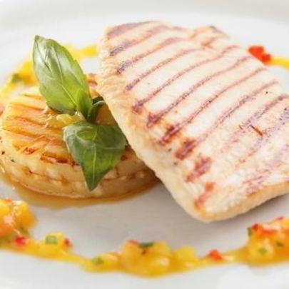 Стейк из индейки на сковороде