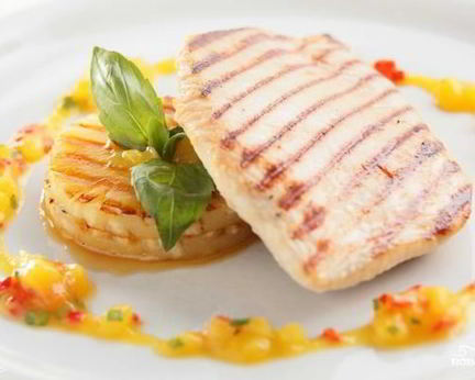 Стейк из индейки на сковороде