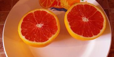 стейк из кижуча в соке красного апельсина